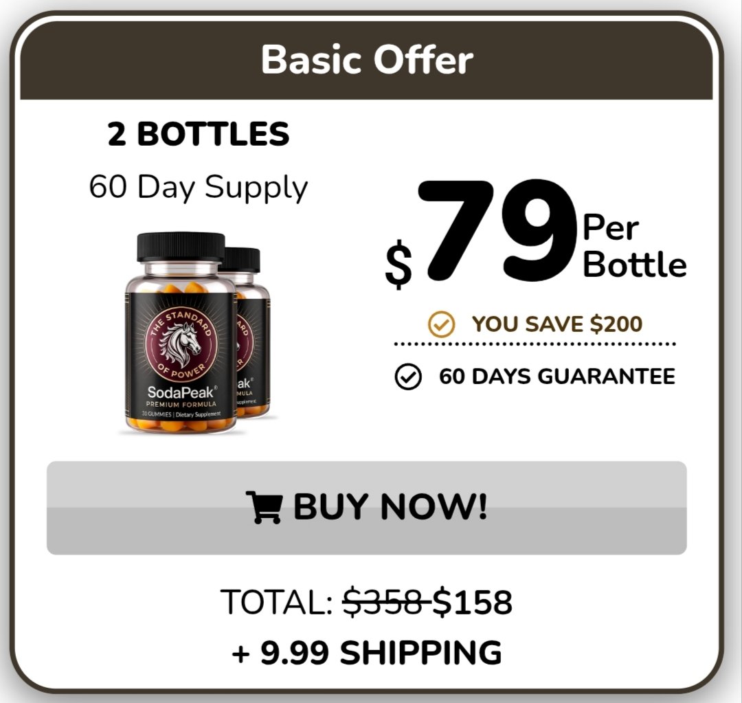 SodaPeak package pricing